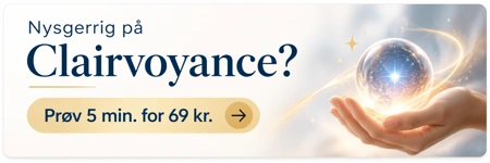 Nysgerrig på Clairvoyance - Prøv 5 minutter for 69 kr.